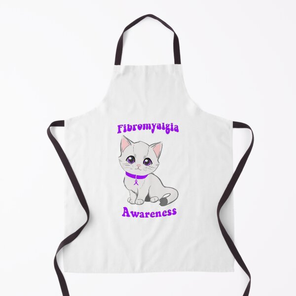 Item preview, Fibromyalgia Awareness Kitten designed and sold by annhuntdesign.