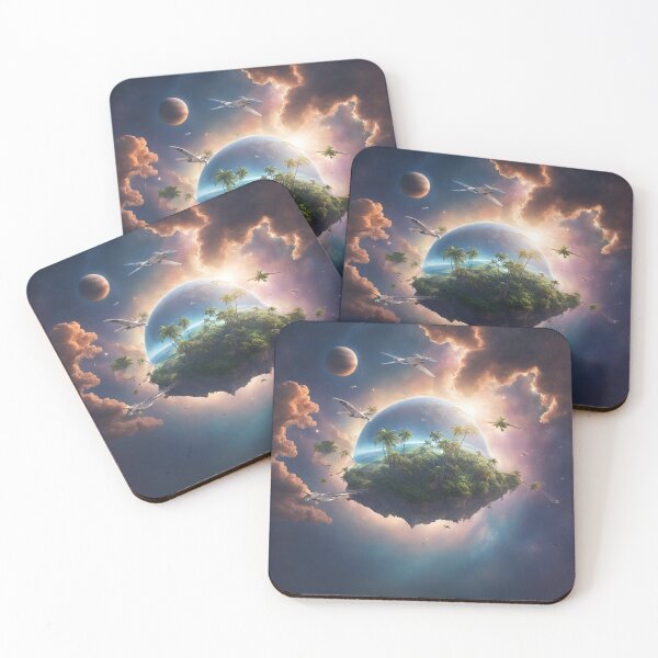 Item preview, Mysterious Flying Island: Escape from Reality designed and sold by Slowianeczka.
