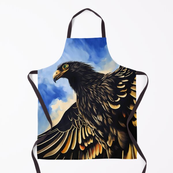 Item preview, Flying Black Vulture, Ai Generated Art designed and sold by ACC .