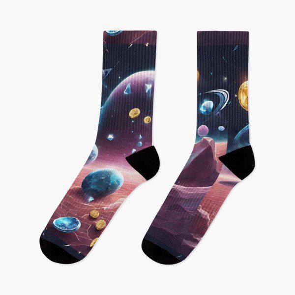 Item preview, Crypto currency world, galaxy of money and diamonds, wealth and luxury lifestyle  designed and sold by Sugar Wisdom .