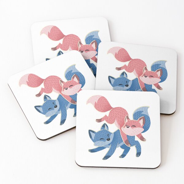 Item preview, Little Cubbies - Blue and Pink designed and sold by Pineapple Peacock.