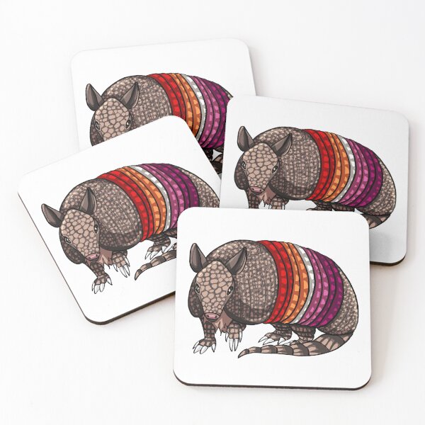 Item preview, Lesbian Pride Armadillo designed and sold by agcatt.