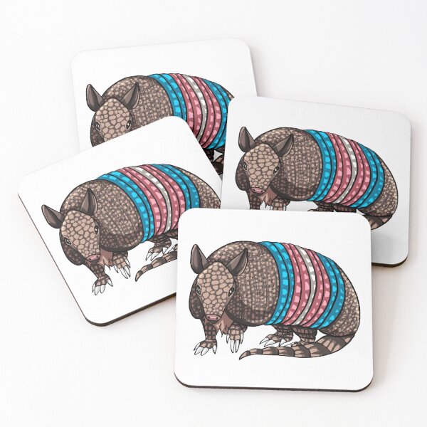 Item preview, Transgender Pride Armadillo designed and sold by agcatt.