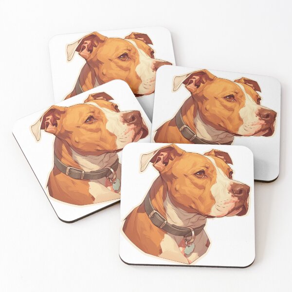 Item preview, Lindo cachorro de stafford bull terrier // lindo diseño de cachorro de stafford bull terrier // stafford bull terrier Tapetes para perros, lindos pañuelos para mascotas cachorros, Cachorros lindos Póster designed and sold by SMARTKIT DESIGNAGENCY.