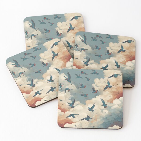 Item preview, cloud patterns: a flock of clouds. designed and sold by cloudartage.