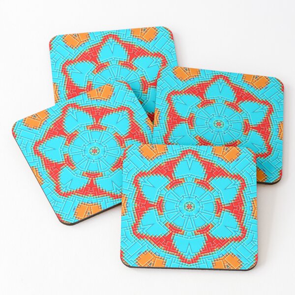 Item preview, **RELAXING CYAN BLUE GEOMETRY EASTER PATTERN** designed and sold by Ralek.
