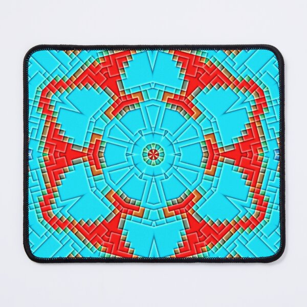 Item preview, **RELAXING CYAN BLUE GEOMETRY EASTER PATTERN** designed and sold by Ralek.