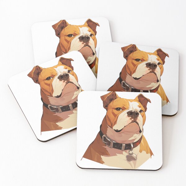 Item preview, Lindo cachorro de stafford bull terrier // lindo diseño de cachorro de stafford bull terrier // stafford bull terrier Tapetes para perros, lindos pañuelos para mascotas cachorros, Cachorros lindos Póster designed and sold by SMARTKIT DESIGNAGENCY.