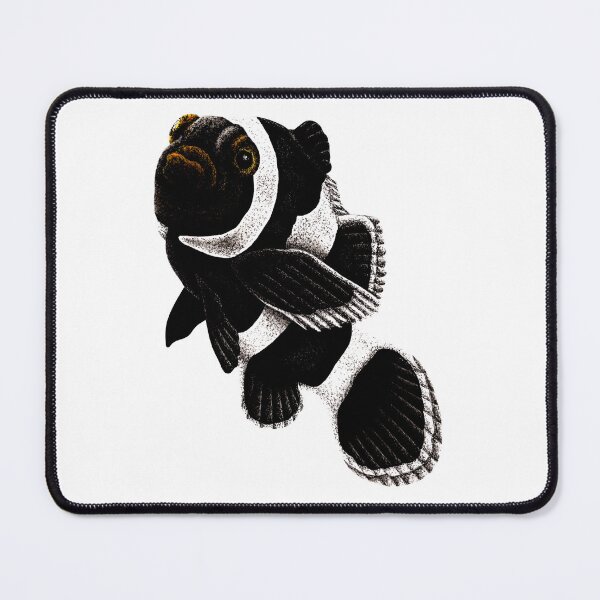 Item preview, Black clownfish designed and sold by LorenDowding.