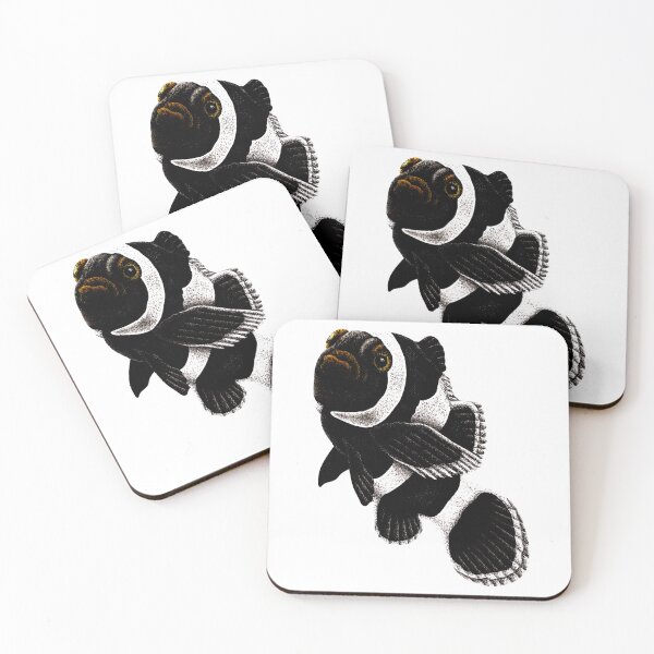 Item preview, Black clownfish designed and sold by LorenDowding.