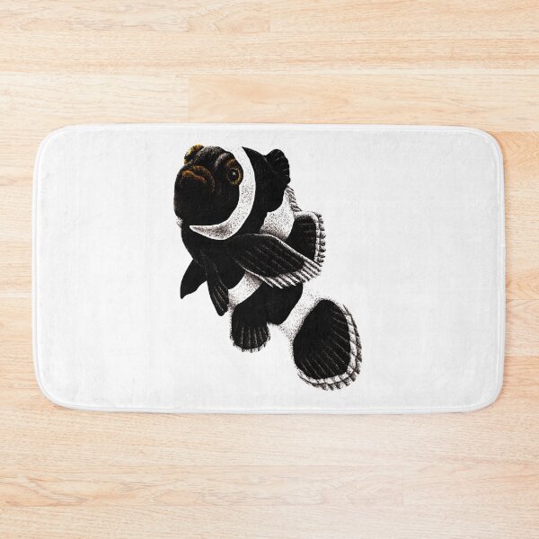 Item preview, Black clownfish designed and sold by LorenDowding.