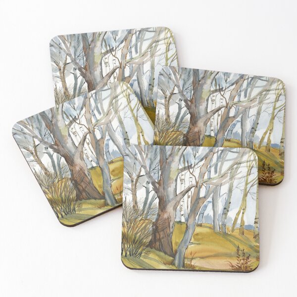 Item preview, Spring Landscape. Watercolor designed and sold by NorroenDyrd.
