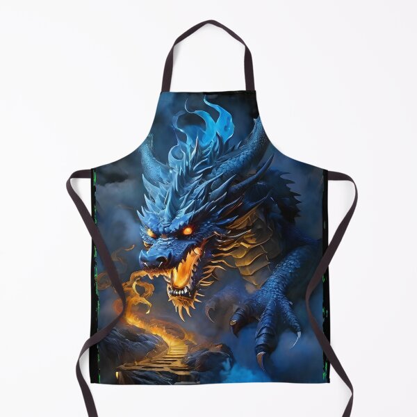 Item preview, The Fury of the Blue Dragon designed and sold by Glineur.