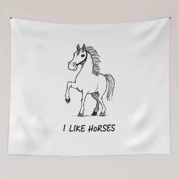 Item preview, I like horses designed and sold by CosmicFreedom9.