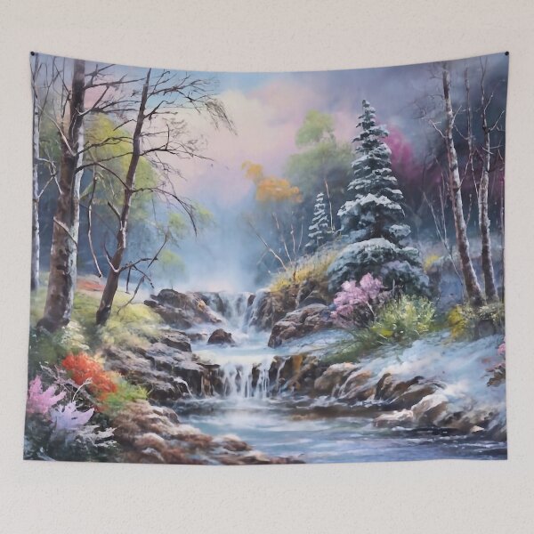 Item preview, Winter flower forest designed and sold by M-Y-A-R-T-.