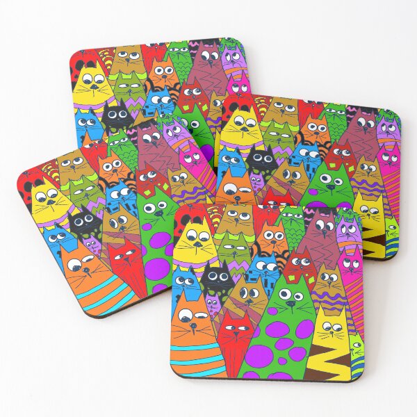 Item preview, Pop Cats designed and sold by daniela1972.