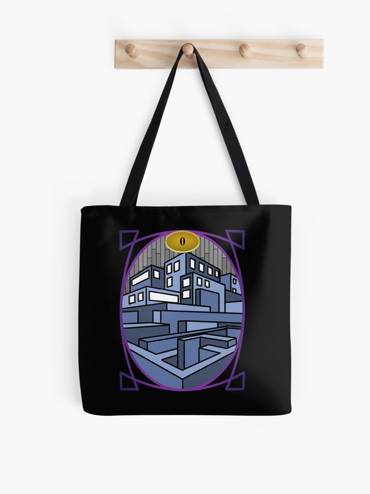 Thumbnail 1 of 2, Tote Bag, Bezek Tarot 0: The Veiled Maze designed and sold by ZanderverZ.
