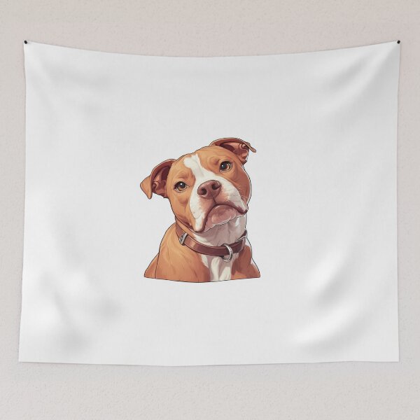Artikelvorschau, Niedlicher Stafford-Bullterrier-Welpe // Stafford-Bullterrier-Welpe süßes Design // Stafford-Bullterrier-Hundematten, niedliche Welpen-Haustierhalstücher, Welpen-süßes Hundeplakat entworfen und verkauft von SMARTKIT DESIGNAGENCY.