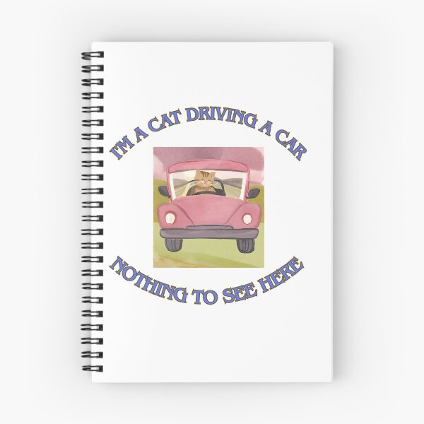 Item preview, I'm a cat driving a car 1 designed and sold by LorenzoArtZa.