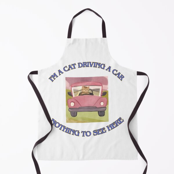 Item preview, I'm a cat driving a car 1 designed and sold by LorenzoArtZa.