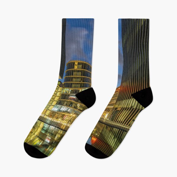 Item preview, Düsseldorf media harbor skyline designed and sold by reisefoto.