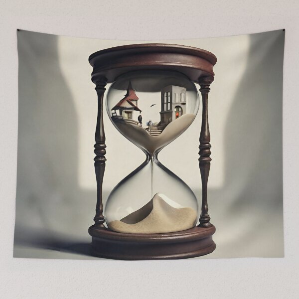 Item preview, Hurrglas: City in Flowing Time designed and sold by Slowianeczka.