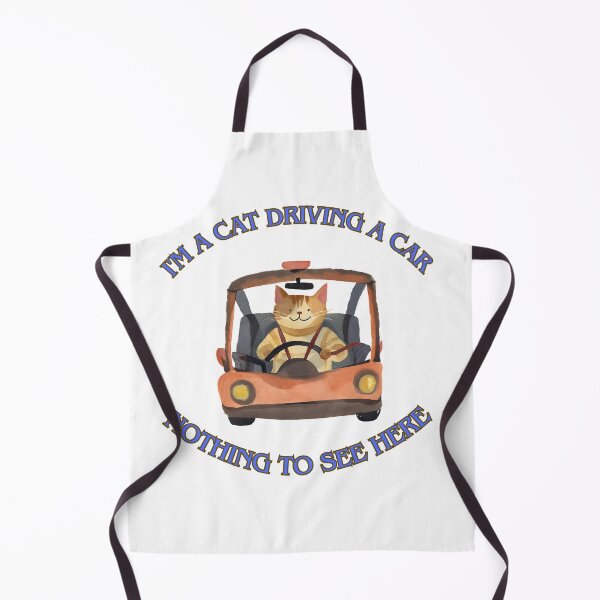 Item preview, I'm a cat driving a car 2 designed and sold by LorenzoArtZa.