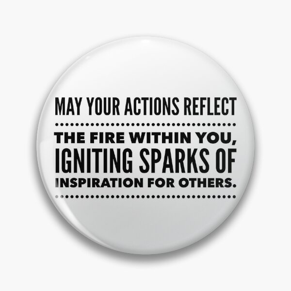 Item preview, Ignite Inspiration: Let Your Actions Blaze Trails - Positive Quote designed and sold by Soaring Eagle.