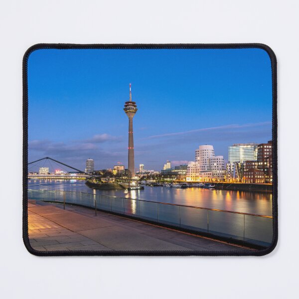 Item preview, Düsseldorf at night designed and sold by reisefoto.
