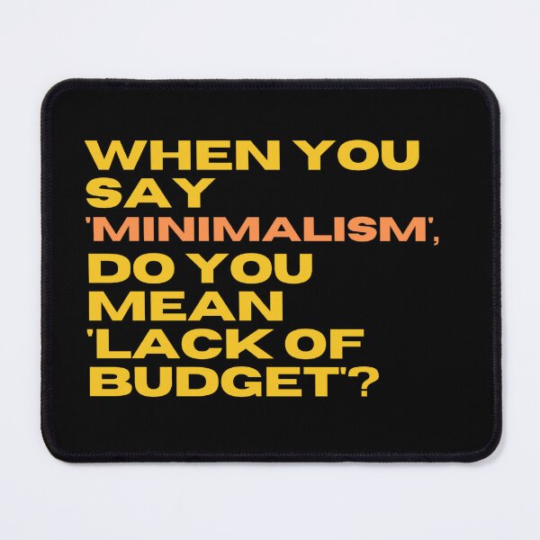 Item preview, When you say 'minimalism', do you mean 'lack of budget'? Architect designed and sold by Cr320.