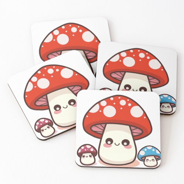 Item preview, Cute little mushrooms,delicious to eat. designed and sold by atika-atk.