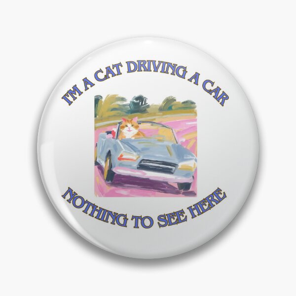 Artikelvorschau, Ich bin eine Katze, die ein Auto fährt 3 entworfen und verkauft von LorenzoArtZa.