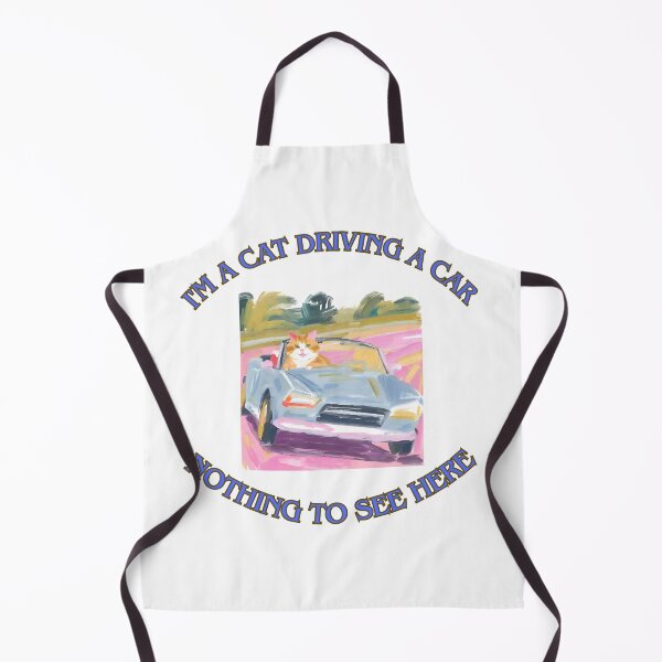 Item preview, I'm a cat driving a car 3 designed and sold by LorenzoArtZa.