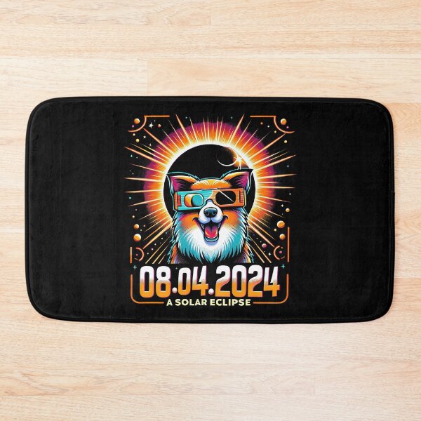 Item preview, 2024 Solar Eclipse Shirt Dog Wearing Solar Eclipse Glasses T-Shirt designed and sold by MAPDDesigns.