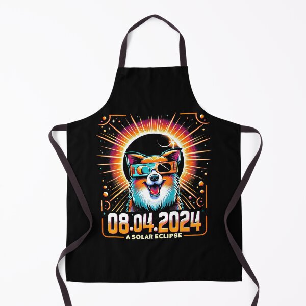 Item preview, 2024 Solar Eclipse Shirt Dog Wearing Solar Eclipse Glasses T-Shirt designed and sold by MAPDDesigns.