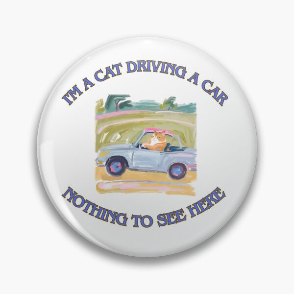 Artikelvorschau, Ich bin eine Katze, die ein Auto fährt 4 entworfen und verkauft von LorenzoArtZa.