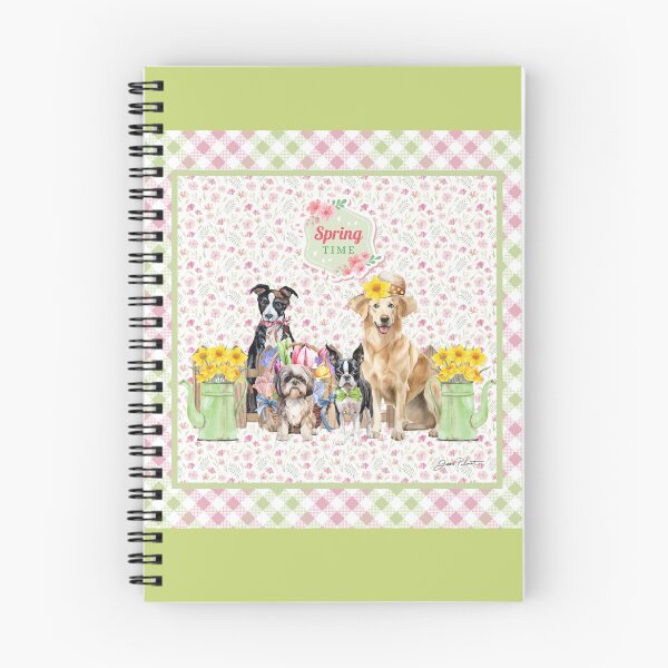 Item preview, Spring Time Dogs A1-SQ designed and sold by Jean Plout.