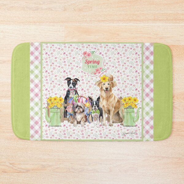 Item preview, Spring Time Dogs A1-SQ designed and sold by Jean Plout.