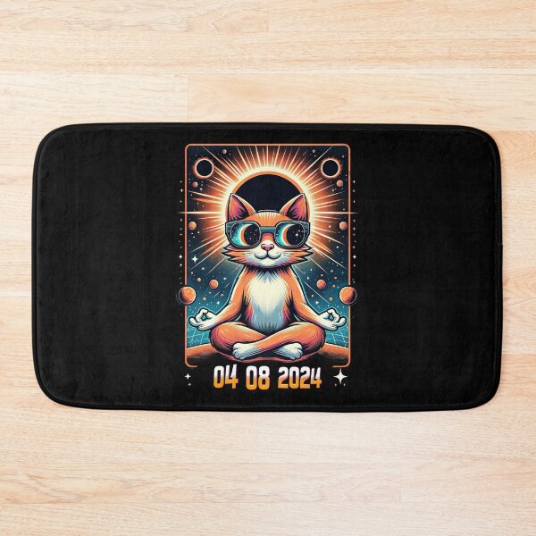 Item preview, 2024 Solar Eclipse Shirt Cat Wearing Solar Eclipse Glasses T-Shirt designed and sold by MAPDDesigns.