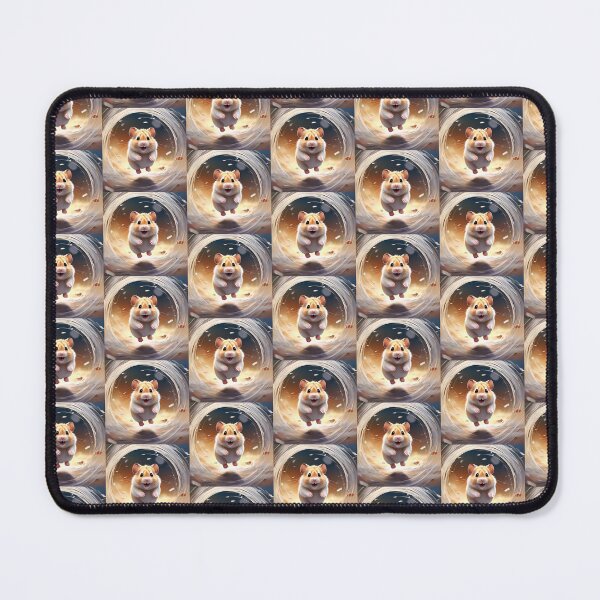 Item preview, HAMSTER & CIRCLE designed and sold by AmazingBackDrop.