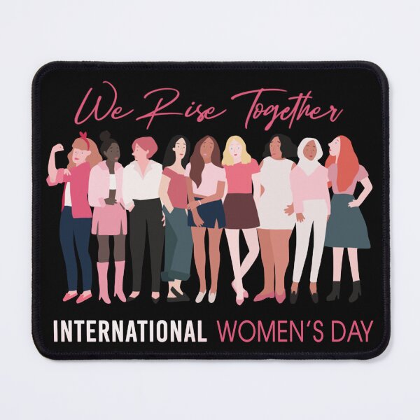 Item preview, Happy Women's Day 8 March - International Womens Day- We Rise Together designed and sold by YerrouDesing.