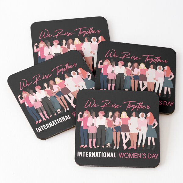 Item preview, Happy Women's Day 8 March - International Womens Day- We Rise Together designed and sold by YerrouDesing.