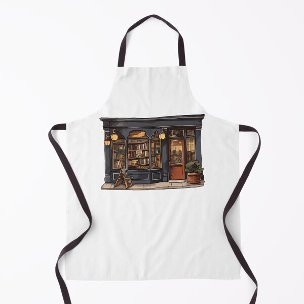 Item preview, Antique Library Bookshop designed and sold by Weirdanya.