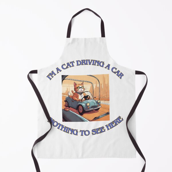 Item preview, I'm a cat driving a car 5 designed and sold by LorenzoArtZa.