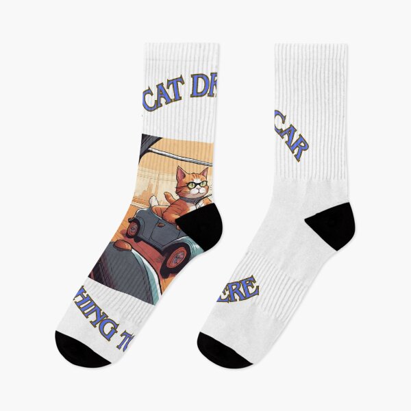 Item preview, I'm a cat driving a car 5 designed and sold by LorenzoArtZa.