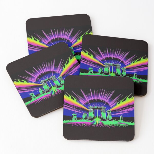 Item preview, PSYCHEDELIC STONEHENGE designed and sold by GhillieDubh.