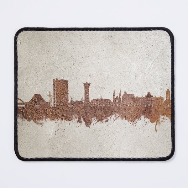 Item preview, Oberhausen Germany Skyline designed and sold by ArtPrints.