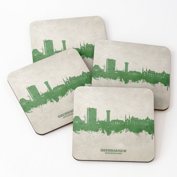 Item preview, Oberhausen Germany Skyline designed and sold by ArtPrints.