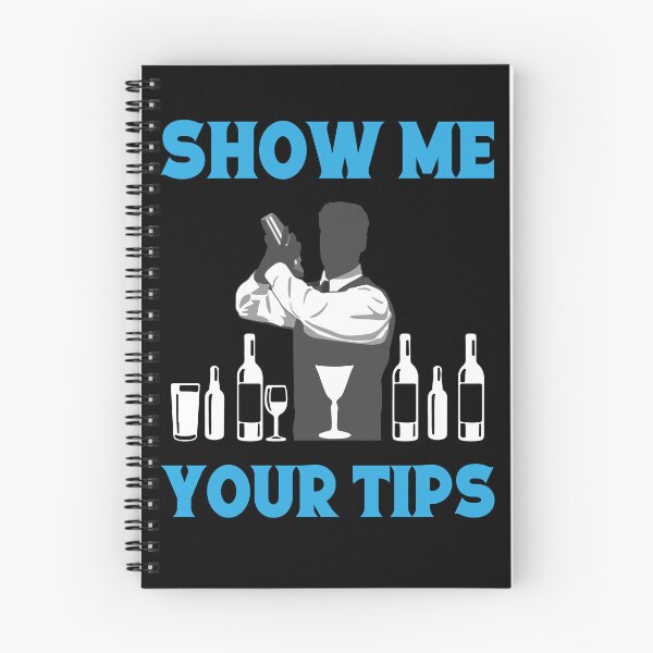 Item preview, Show Me Your Tips Bartender Gift Innkeeper Barman designed and sold by Lenny Stahl.