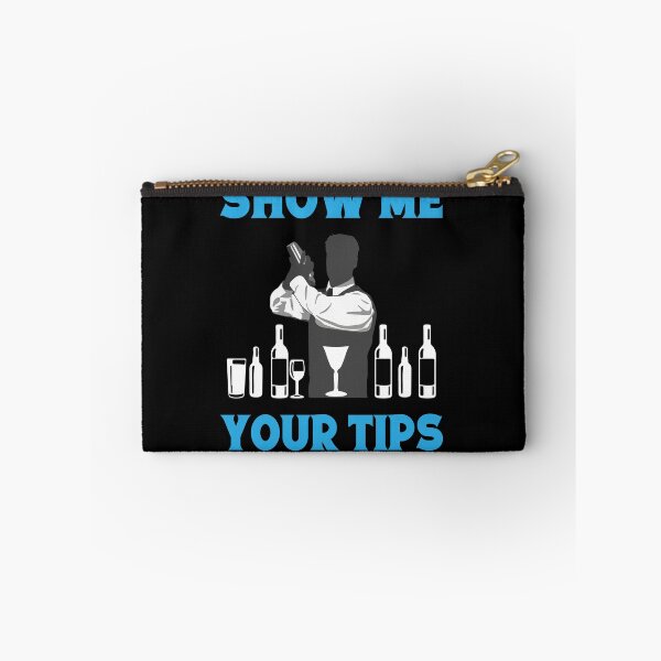 Item preview, Show Me Your Tips Bartender Gift Innkeeper Barman designed and sold by Lenny Stahl.